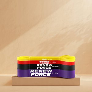 ZESTAW 4 GRUBYCH GUM TRENINGOWYCH TB1 8