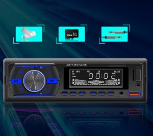 RADIO SAMOCHODOWE 1DIN RGB 7021A 6