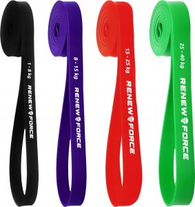 GUMY TRENINGOWE ZESTAW 4 GRUBYCH GUM TB3 2