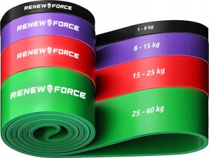 GUMY TRENINGOWE ZESTAW 4 GRUBYCH GUM TB3 7