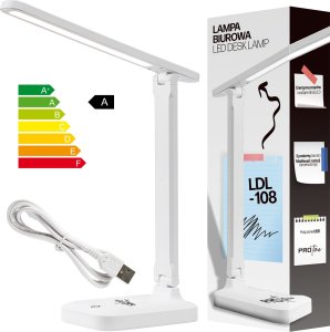 Lampka biurkowa Rabalux biała  (5905370209334) 11