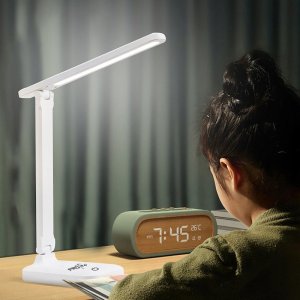 Lampka biurkowa Rabalux biała  (5905370209334) 3