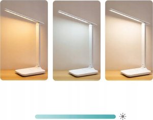 Lampka biurkowa Rabalux biała  (5905370209334) 5