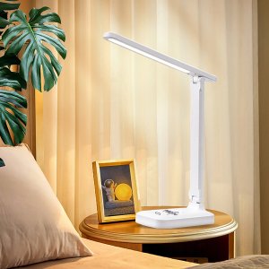 Lampka biurkowa Rabalux biała  (5905370209334) 6