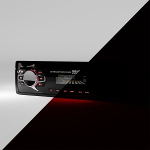 RADIO SAMOCHODOWE FM Z WYŚWIETLACZEM 1DIN 7011A 8