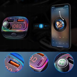 Transmiter FM Alogy TRANSMITER SAMOCHODOWY BLUETOOTH FM BC20 12