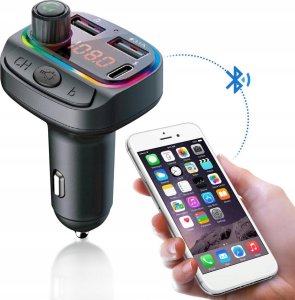 Transmiter FM Alogy TRANSMITER SAMOCHODOWY BLUETOOTH FM BC20 13