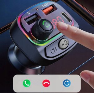 Transmiter FM Alogy TRANSMITER SAMOCHODOWY BLUETOOTH FM BC20 15