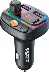 Transmiter FM Alogy TRANSMITER SAMOCHODOWY BLUETOOTH FM BC20 7