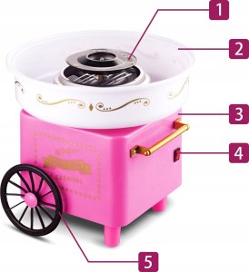 MASZYNKA DO ROBIENIA WATY CUKROWEJ NY-C450 10