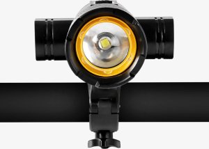 LAMPKA ROWEROWA CZARNA CBL-15 + LAMPKA TYLNA 3