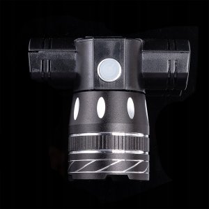 LAMPKA ROWEROWA CZARNA CBL-15 + LAMPKA TYLNA 8