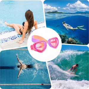 OKULARY PŁYWACKIE DLA DZIECI GO-VE1-DIAMOND 4