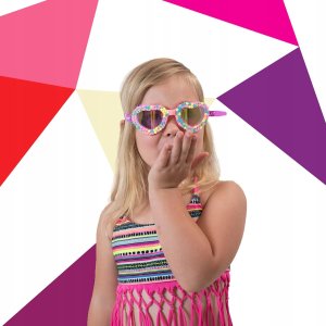 OKULARY PŁYWACKIE DLA DZIECI GO-VE1-RAIBOW 2