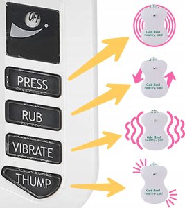 ELEKTROSTYMULATOR TENS EMS ZESTAW CN309 BASIC 7