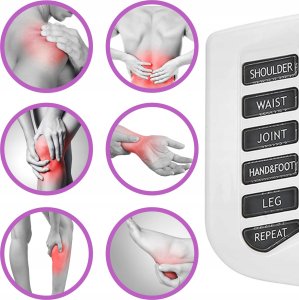 ELEKTROSTYMULATOR TENS EMS ZESTAW CN309 BASIC 8