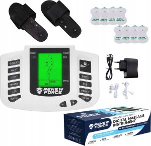 ELEKTROSTYMULATOR TENS EMS ZESTAW CN309 BASIC 10
