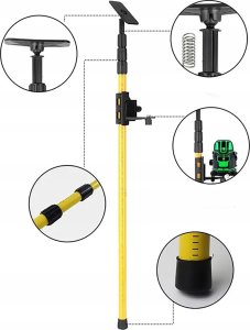 TYCZKA ROZPOROWA DO LASEROWEJ POZIOMICY POL-1 6