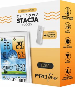 CYFROWA STACJA POGODY E0360 4