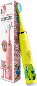 SZCZOTECZKA ELEKTRYCZNA DLA DZIECI TEETH-1 ŻÓŁTA 11