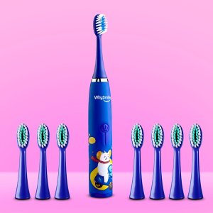 SZCZOTECZKA ELEKTRYCZNA DLA DZIECI TEETH-1 GRANATOWA 2