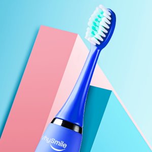 SZCZOTECZKA ELEKTRYCZNA DLA DZIECI TEETH-1 GRANATOWA 10