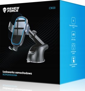 ŁADOWARKA INDUKCYJNA DO SAMOCHODU UCHWYT CW20 6