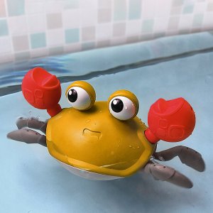 ZABAWKA UCIEKAJĄCY KRAB DLA DZIECI NIEBIESKI QC-1Y 12