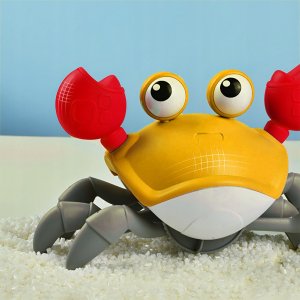 ZABAWKA UCIEKAJĄCY KRAB DLA DZIECI NIEBIESKI QC-1Y 13