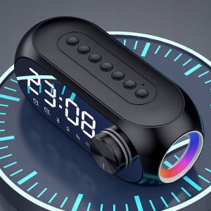 GŁOŚNIK BLUETOOTH Z FUNKCJĄ BUDZIKA S8 6