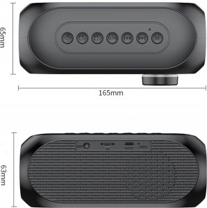 GŁOŚNIK BLUETOOTH Z FUNKCJĄ BUDZIKA S8 7