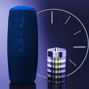 GŁOŚNIK BEZPRZEWODOWY BLUETOOTH RGB M3 NIEBIESKI 5