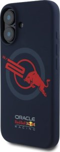 Etui Red Bull HC Silicone ORBR20 Logo     Red Lining do iPhone 16 MagSafe granatowy 2