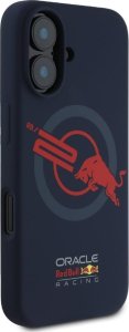 Etui Red Bull HC Silicone ORBR20 Logo     Red Lining do iPhone 16 MagSafe granatowy 4
