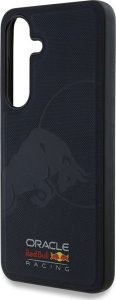 Etui Red Bull Leather Meshed Debossed     Bull MagSafe do Samsung Galaxy S25 granatowy 6