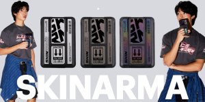 Portfel Skinarma Kado Kira Kobai Wallet   Mag-Charge Grip Stand hologram 6