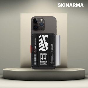 Portfel Skinarma Mirage Phaze Wallet      Magnetic Grip Stand czarny 7