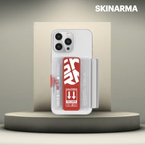 Portfel Skinarma Mirage Phaze Wallet      Magnetic Grip Stand czerwony 7