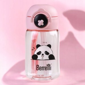 ion8 BUTELKA DZIECIĘCA PANDA NA WODĘ 360ML BR-0237 RÓŻOWA 2