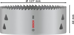 PIÅA OTWORNICA PRO MULTI MATERIAL 127 MM 1