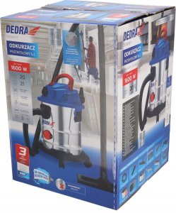 ODKURZACZ PRZEMYSÅOWY 1600W 20L 12