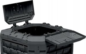 Prosperplast Kompostownik Plastykowy Czarny Compogreen Vario Ikst950C-S411 3