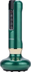 Masażer antycellulitowy z funkcją bańki chinskiej Humanas DermaSmooth - zielony 2