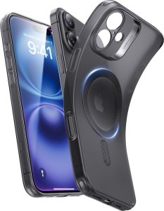 Etui Zero Clear Case (HaloLock) ESR do iPhone 16 (czarne) 1
