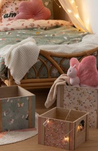 Pościel dla dziecka PRINTED FAIRY, bawełna, 140 x 200 cm 5