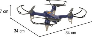 Dron SYMA X31 GPS 4K Kamera 2K Video 5G 350m Zasięg 2 Akumulatory Zwis LED 11