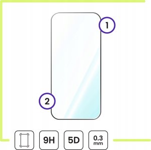 Hello Case 2 SZTUKI | SZKŁO HARTOWANE DO MOTOROLA EDGE 50 PRO / FUSION PEŁNE SZKIEŁKO 2