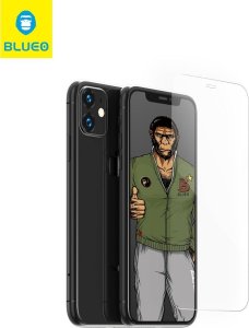 Blueo Szkło Hartowane 5D Mr. Monkey Glass - do Samsung Galaxy A56 5G czarny (Strong Lite) 2