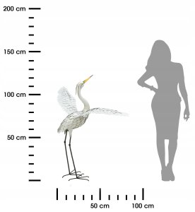 FIGURA ŻURAW 125X112CM 3
