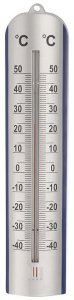 TERMOMETR 27,5CM SREBRNY 1